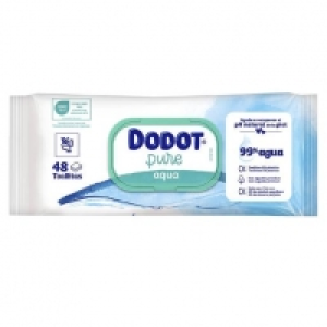 Dodot - Toallitas Aqua Pure 48 unidades 3.99 €