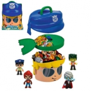 Pinypon Action - Contenedor policía y monstruos