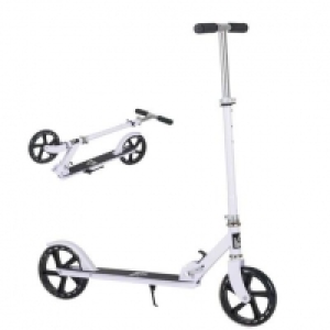 Homcom - Patinete Infantil Plegable Blanco HomCom
