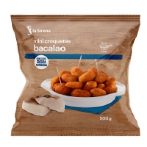 Mini croquetas bacalao 1.99 €