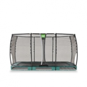 Exit - Cama elástica de suelo Allure Premium 214 x 366 verde
