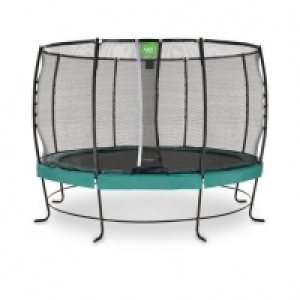 Exit - Cama elástica Lotus Premium 366 cm verde