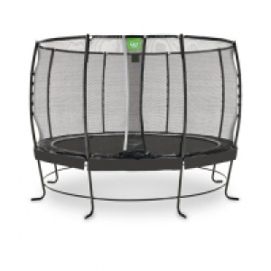 Exit - Cama elástica Lotus Premium 366 cm negro