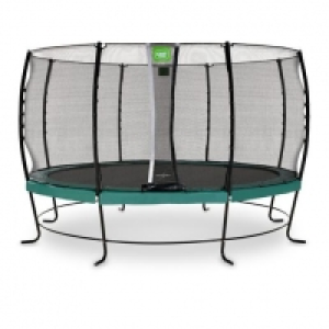 Exit - Cama el&aacute;stica Lotus Classic 427 cm verde