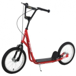 Homcom - Patinete doble freno rojo 81.99 €