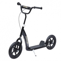 Toysrus  Homcom - Patinete Scooter Ajustable 2 ruedas Negro