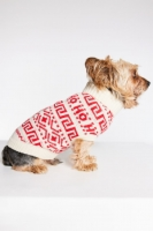 Jersey para perro en punto de jacquard