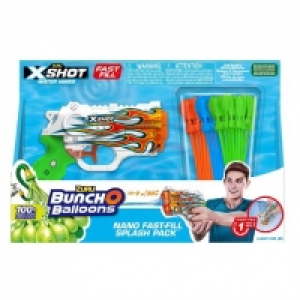 X-Shot - Pistola Nano y 3 pack globos Bunch O Balloons 11.99 €