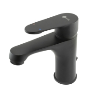 GRIFO MONOMANDO LAVABO FRONTIL NEGRO