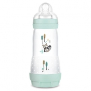 Biberón Anticólicos Silicona Flujo Rápido 320ml Azul