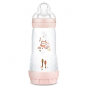 Biberón Anti-Cólicos Silicona Fluido Rápido 320ml Rosa