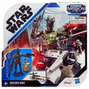 Star Wars - Mission Fleet IG-11 y El Niño con Speeder Bike