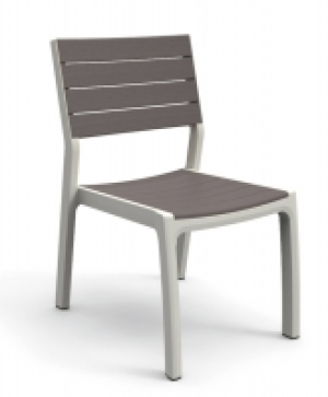 SILLA HARMONY BLANCA/CAPUCHINO 47X60X86CM