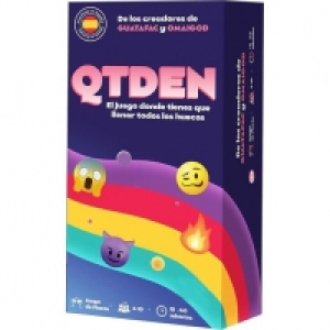 Juego de mesa QTDEN con cartas y tablero