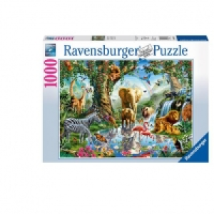 Ravensburger - Puzzle 1000 pcs Animales Selva