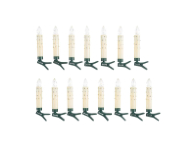 Velas led inalámbricas para árbol de Navidad con pedrería