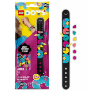 LEGO Dots - Pulsera con amuletos gamer - 41943