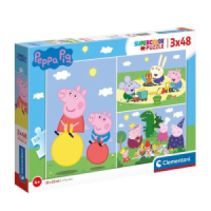 Peppa Pig - Puzzles 3x48