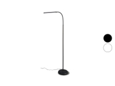 Lámpara de pie LED regulable de forma flexible