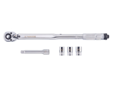 Llave dinamométrica con accesorios 80-210 Nm
