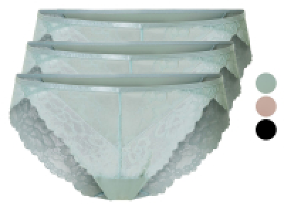 Braguitas mini con encaje para mujer