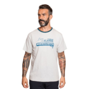 CAMISETA TRANGOWORLD URREZ BEIGE/VERDE MAR