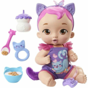 Toysrus  My Garden Baby - Gatito come y se acurruca orejas moradas