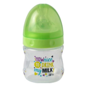Biberón 125 ml + Tetina Flujo Lento 0M
