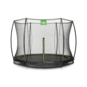 Exit - Cama elástica Silhouette redonda de suelo 244 cm