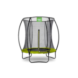 Exit - Cama elástica Silhouette redonda verde 183 cm