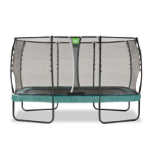 Exit - Cama elástica Allure Premium 244 x 427 cm verde