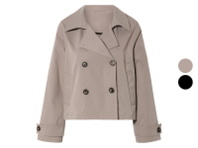 Chaqueta tipo gabardina para mujer