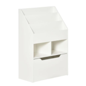 Homcom - Estanter&iacute;a de madera con caj&oacute;n Blanco 89.99&nbsp;&euro;