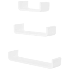 Homcom - Set 3 Estantes para Libros de Madera 34.99 €