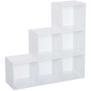 Homcom - Estantería con 6 Cubos de Madera HomCom 59.99 €
