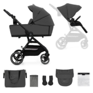 Kinderkraft - Carrito de Bebés Yoxi 2 en 1 Gris