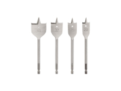 Set de brocas fresadoras planas 4 piezas