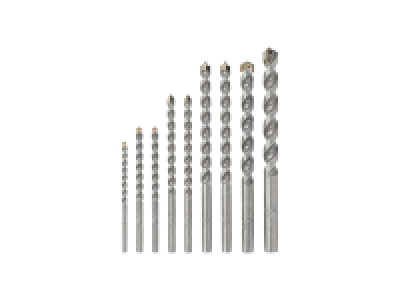 Set de brocas para piedra 9 piezas