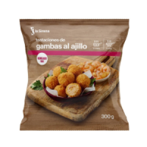 LaSirena  Tentaciones gambas al ajillo
