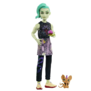 Monster High - Deuce Gorgon con mascota y accesorios ㅤ