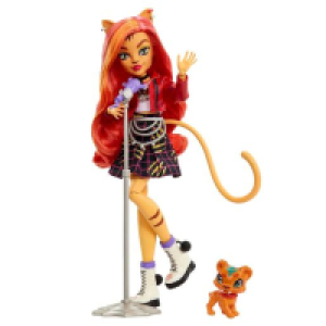 Mattel - Monster High - Muñeca Toralei con Mascota ㅤ