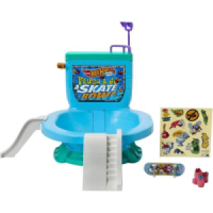 Hot Wheels - Conjunto iniciación skate Bowl
