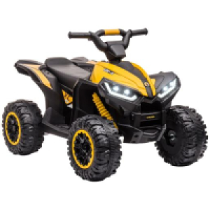 Homcom - Quad eléctrico infantil con música