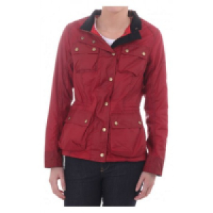 Barbour International Buxton red
