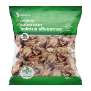 LaSirena  Surtido de setas con boletus silvestres