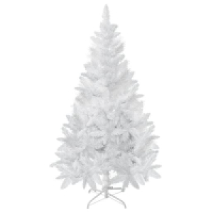 Homcom - &Aacute;rbol de Navidad blanco - &Oslash;88x150 cm