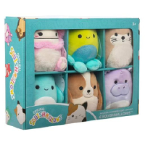 Toysrus  Squishmallows - Pack 6 peluches 19 cm