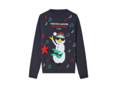 Lidl  Jersey navideño con efecto luminoso infantil