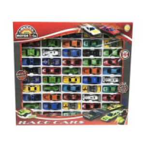 Motor & Co - Pack 50 minicoches de carreras