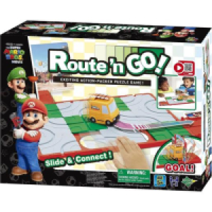 Super Mario - Juego de mesa Super Mario Route n Go ㅤ